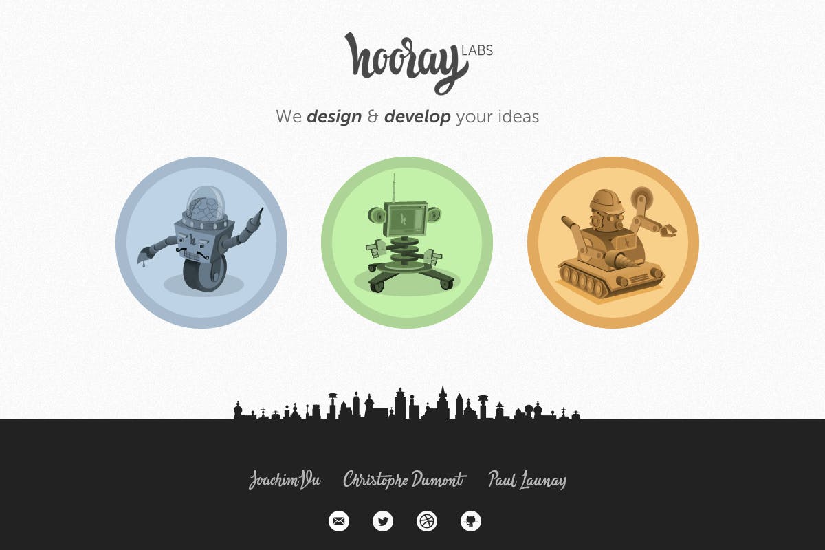 HoorayLabs Website Screenshot