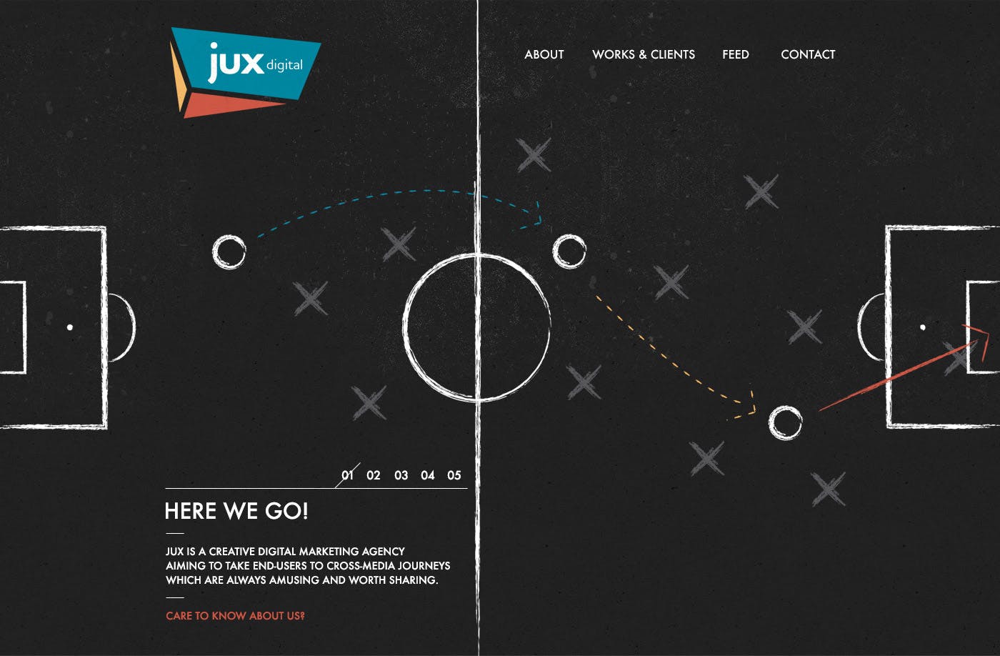 Jux Digital Website Screenshot