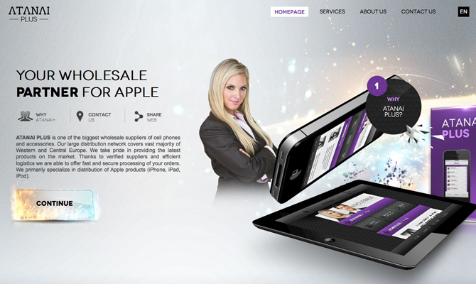 Atanai Plus Website Screenshot