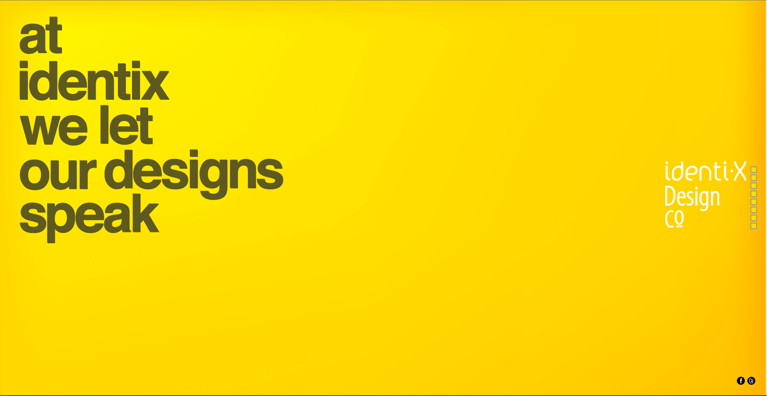 Identix Design Co. Website Screenshot