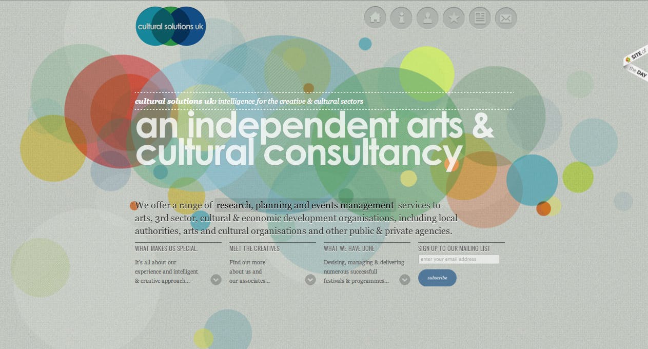 Cultural Solutions UK Website Screenshot