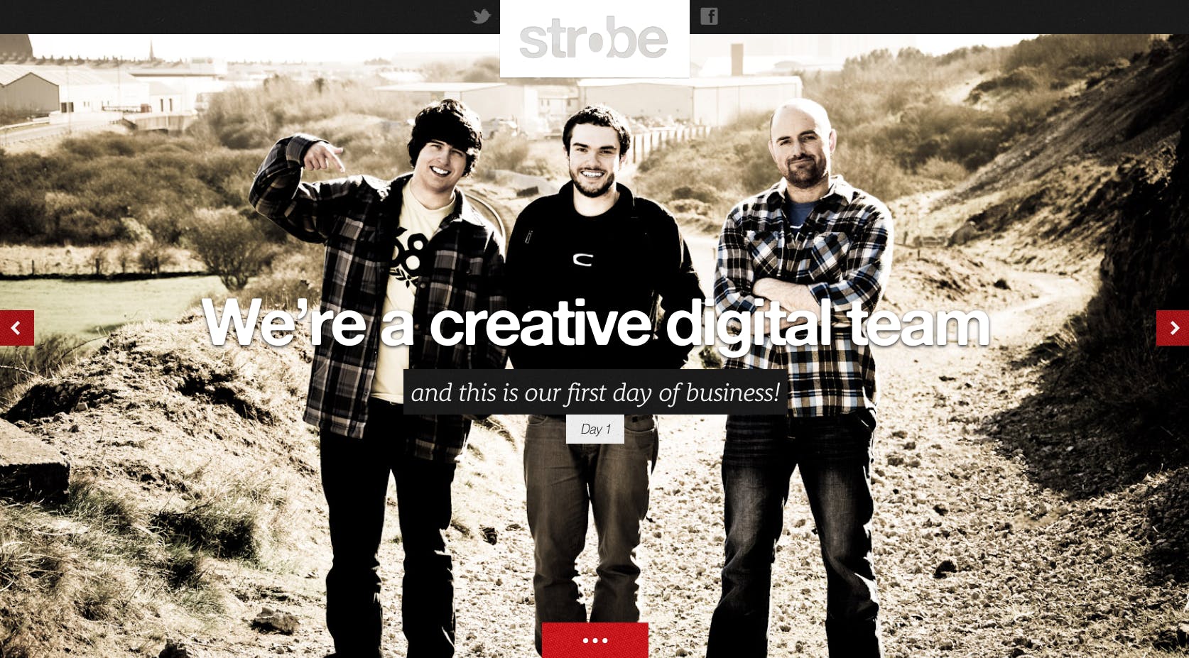 Strobe Digital Website Screenshot