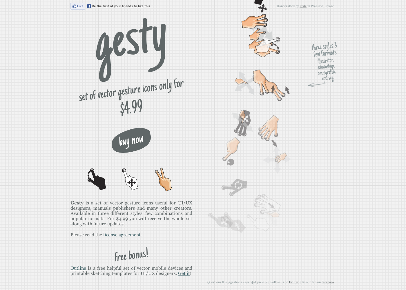 Gesty Website Screenshot