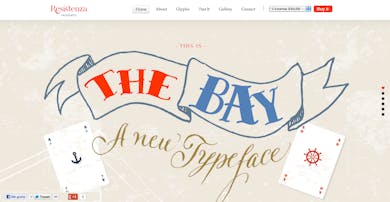 The Bay Font Thumbnail Preview