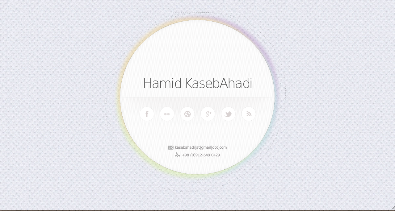 Hamid kasebAhadi Website Screenshot