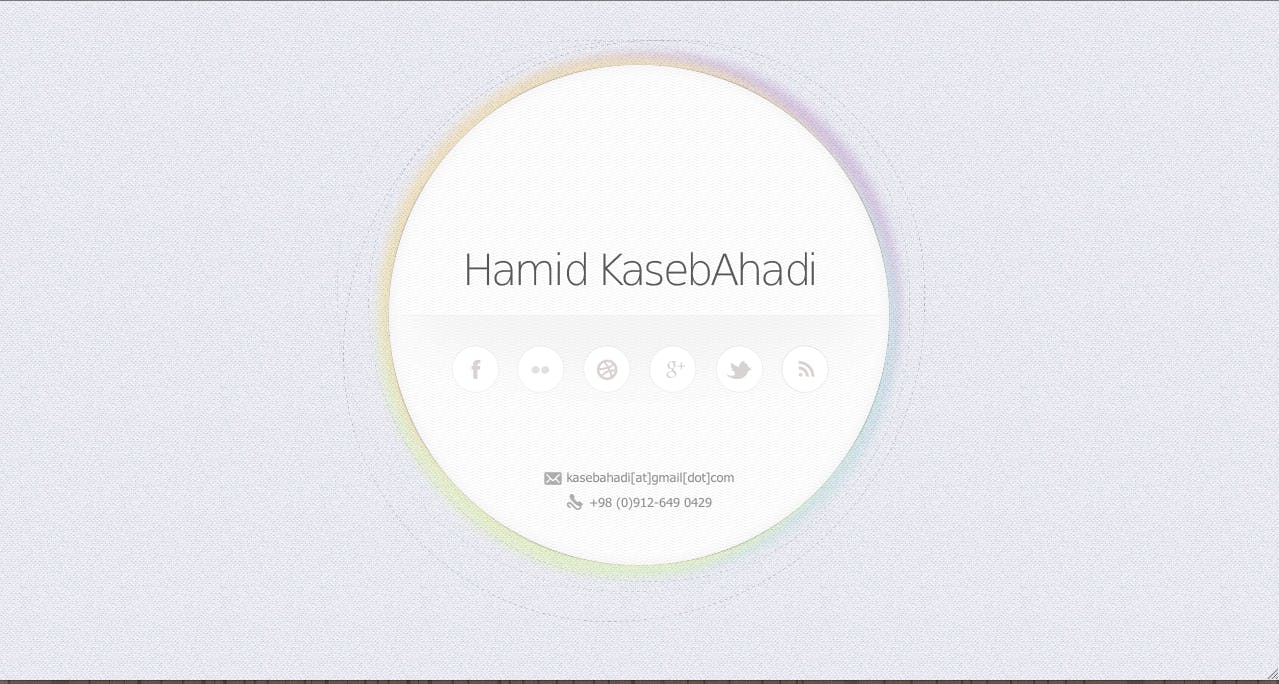 Hamid kasebAhadi Website Screenshot