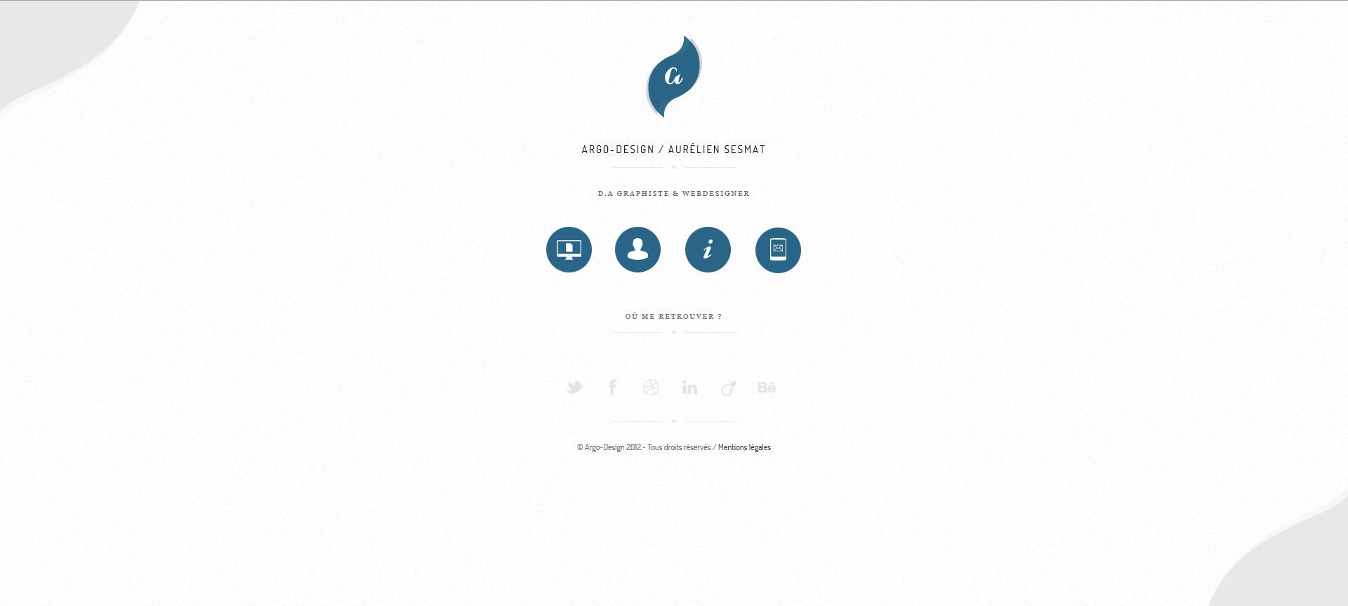 Argo Design Website Screenshot