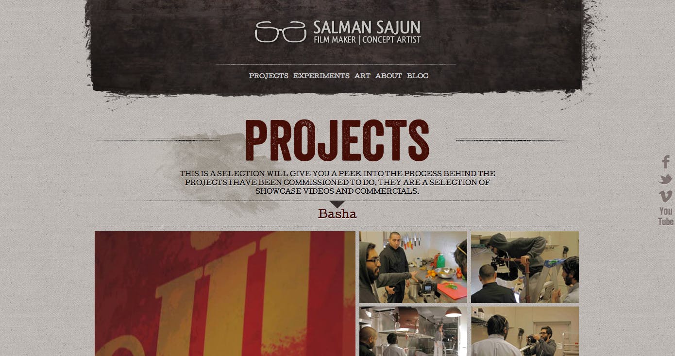 Salman Sajun Website Screenshot