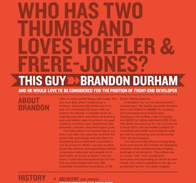 Hoefler & Frere-Jones + Brandon Durham = Pure Magic Thumbnail Preview