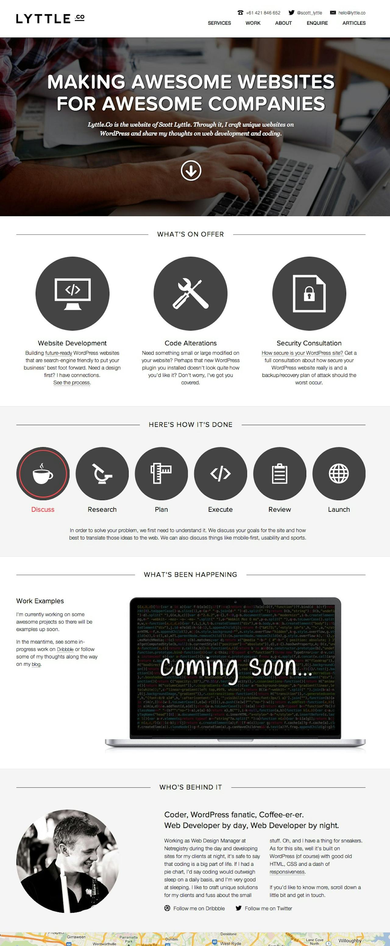 Lyttle Co Website Screenshot