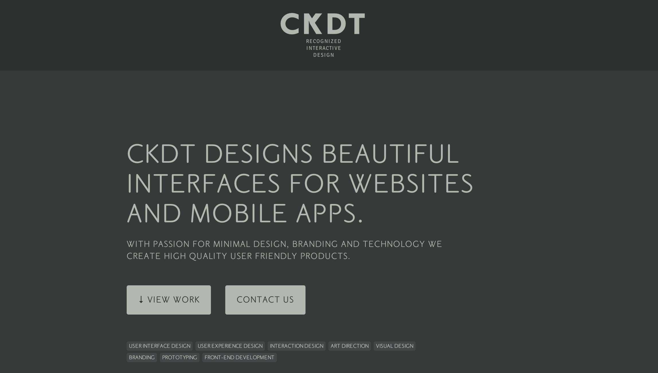 CKDT Website Screenshot