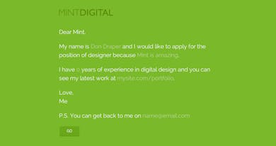 Mint DIgital – New Designer Thumbnail Preview