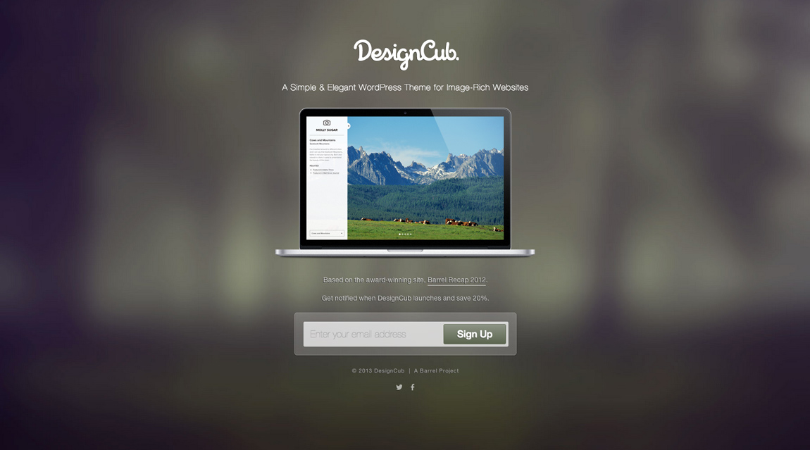 DesignCub Website Screenshot