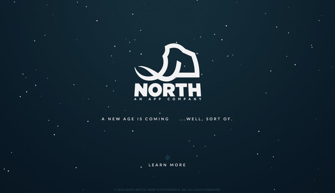 North App Co. Website Screenshot