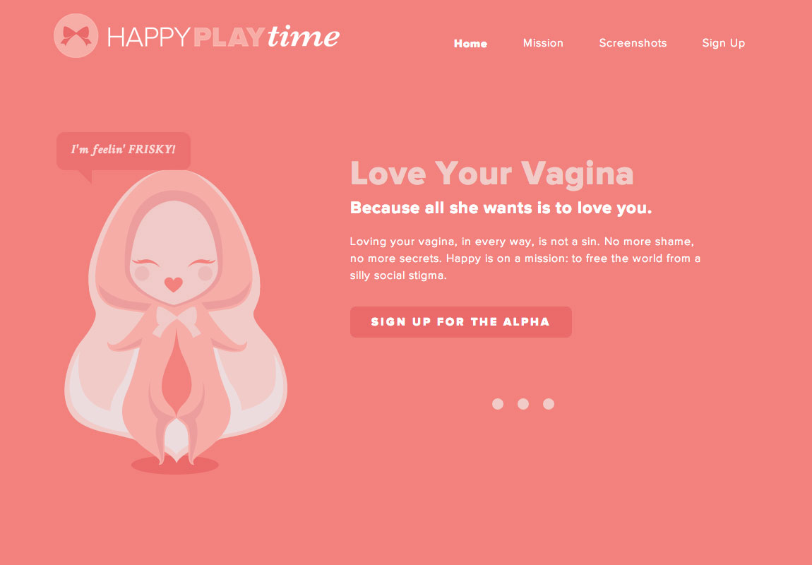 HappyPlayTime Website Screenshot
