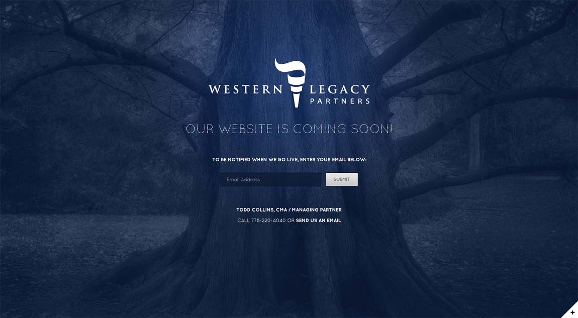Western Legacy Partners Website Screenshot