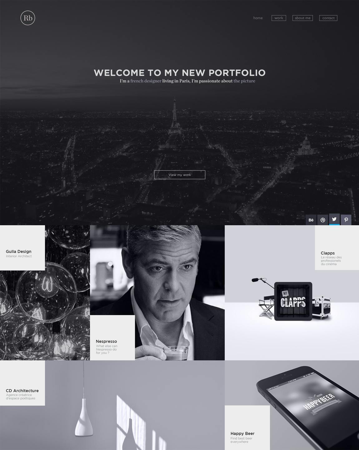 Romain Briaux Website Screenshot