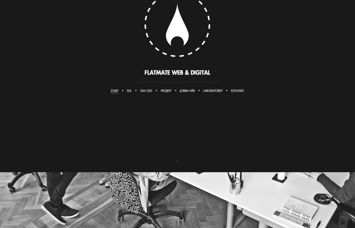 Flatmate Website Screenshot