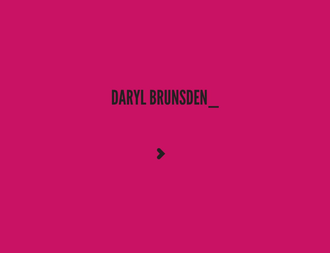 Daryl Brunsden Website Screenshot