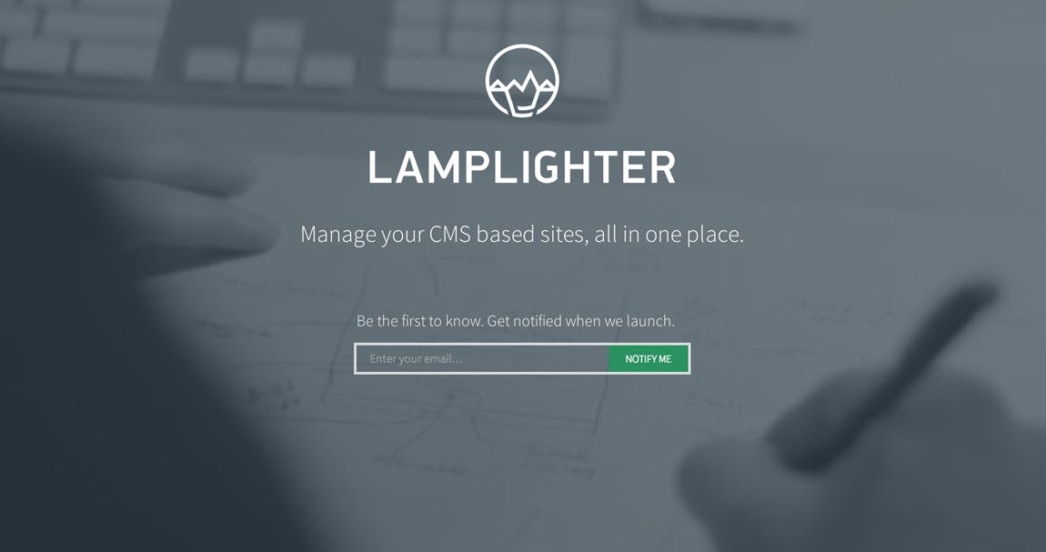 Lamplighter Website Screenshot