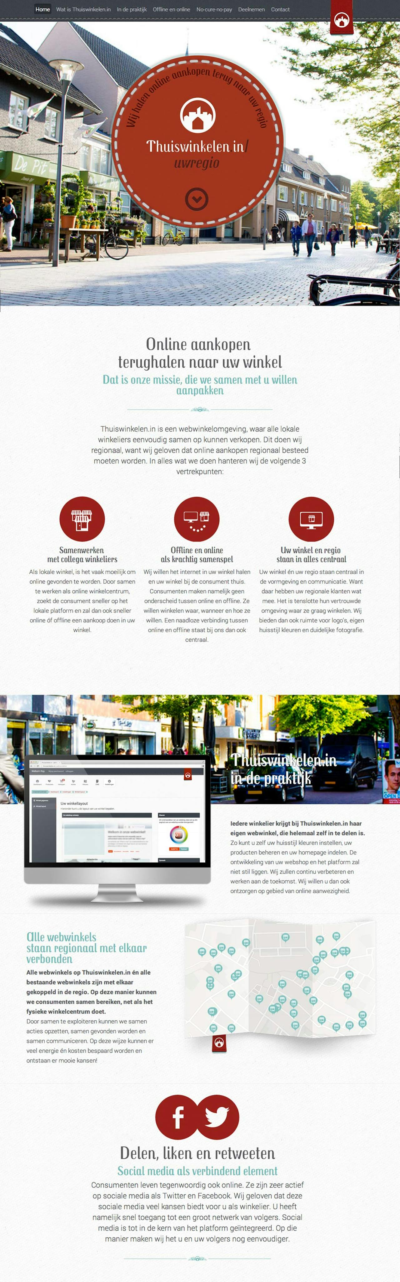 Thuiswinkelen.in Website Screenshot