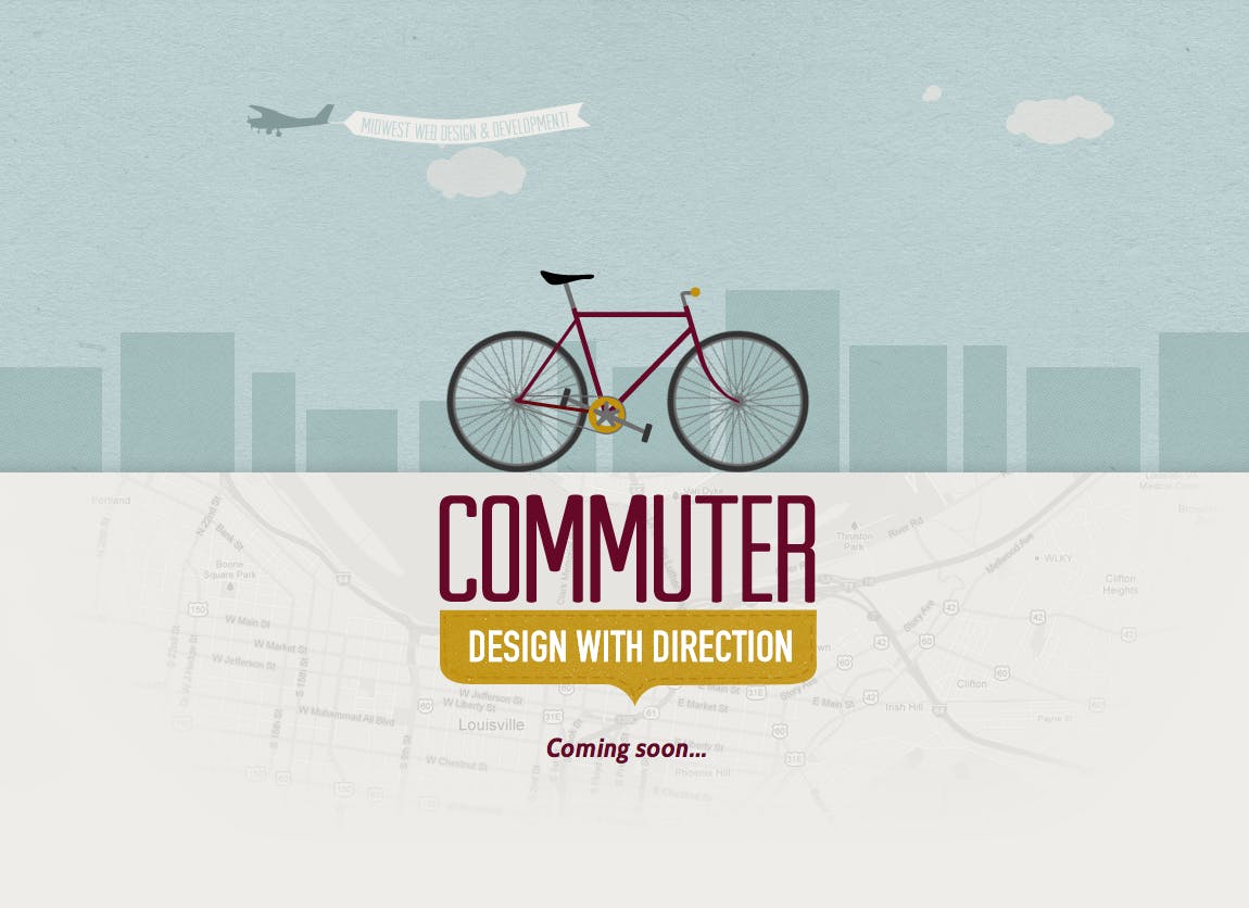 Commuter Creative Website Screenshot
