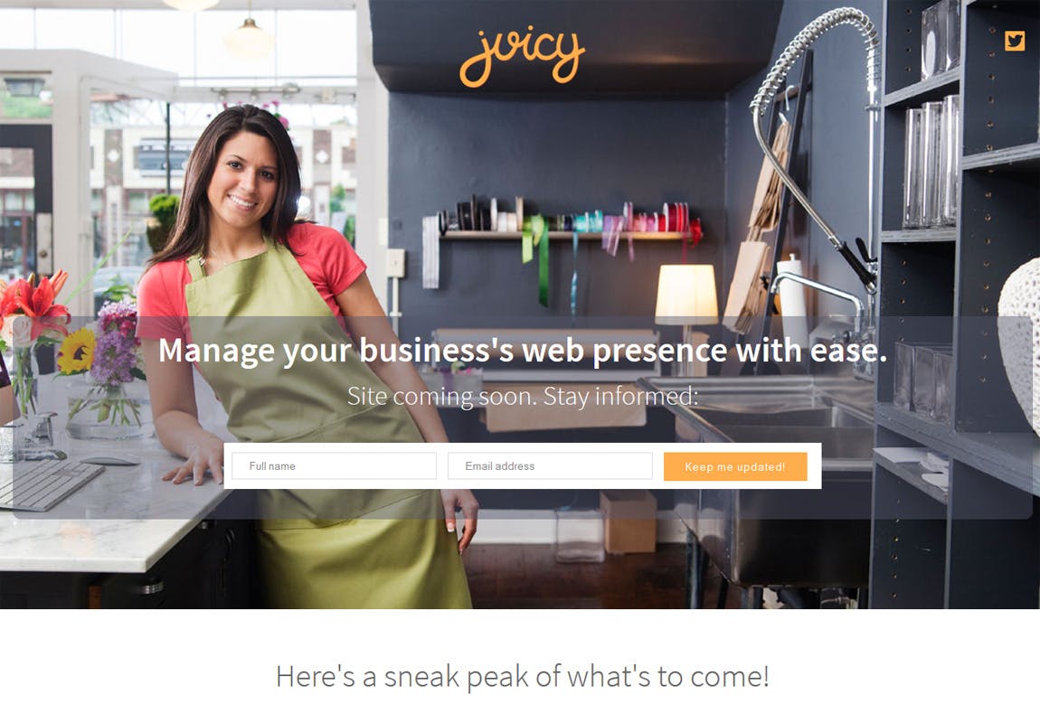 Juicy Website Screenshot