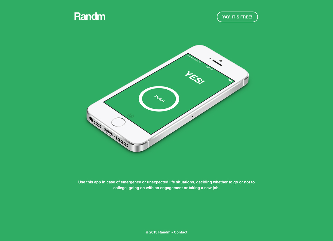 Randm Website Screenshot