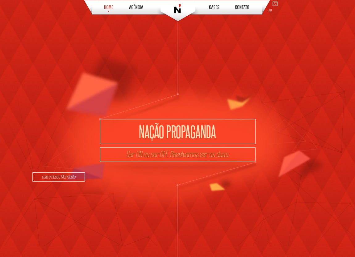 Nação Propaganda Website Screenshot