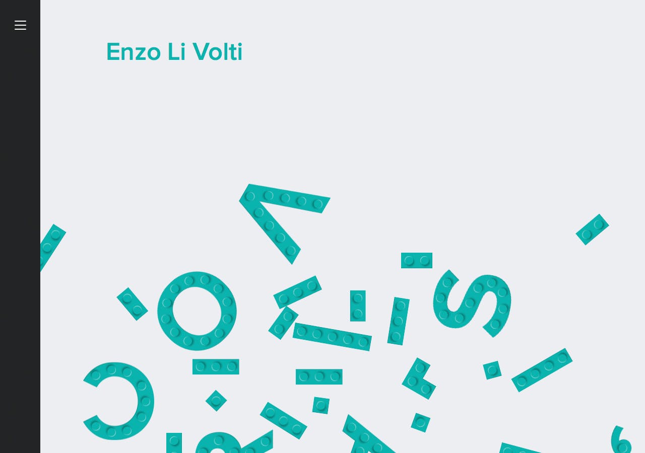 Enzo Li Volti Website Screenshot