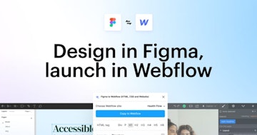 Figma to Webflow — where design meets visual web development